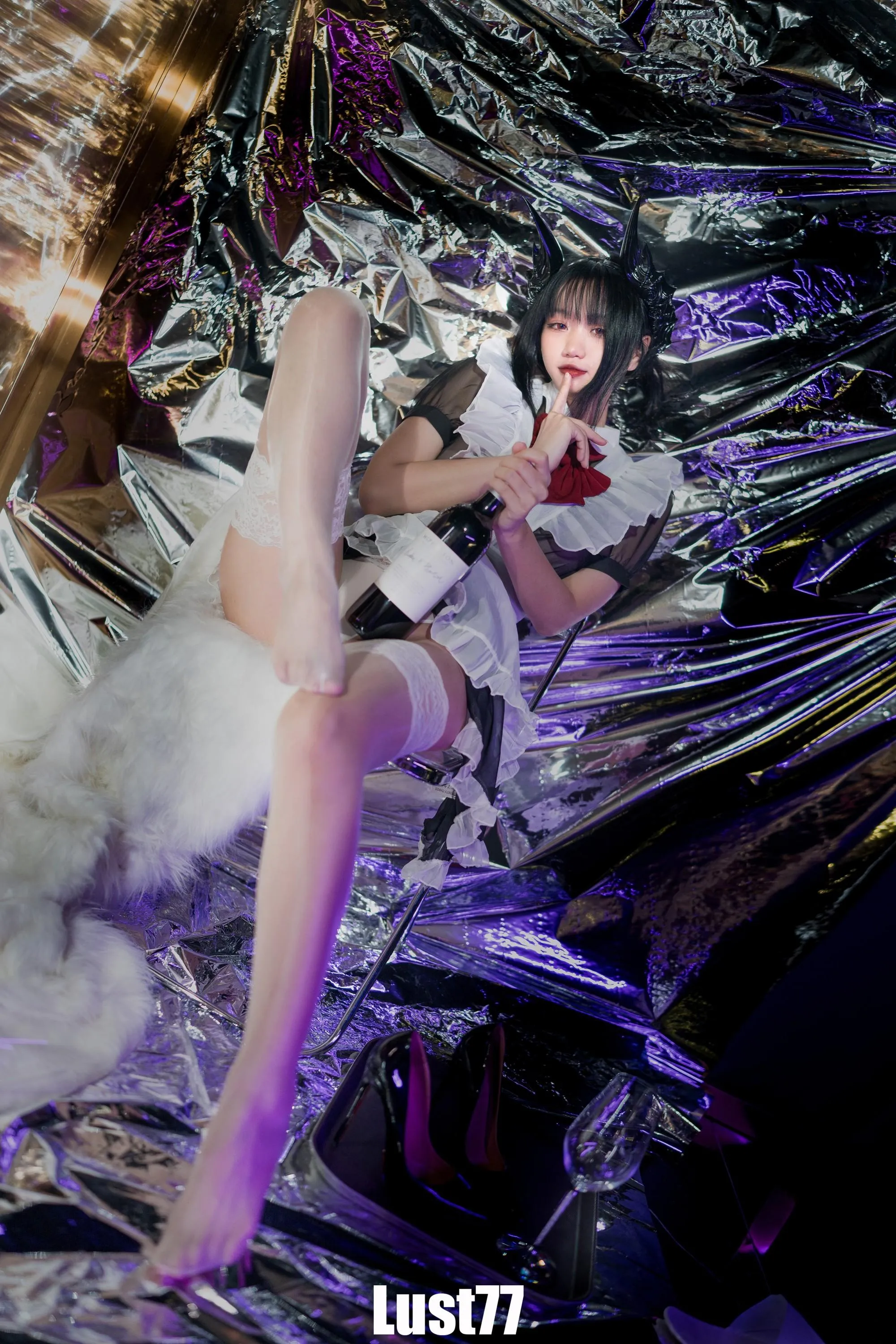 柒柒要乖额 – NO.027 女仆の惩戒课 [100P]插图9